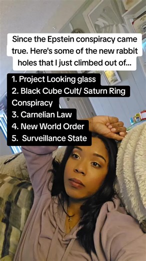 You'll soon start to realize that it's all connected... | project looking glass