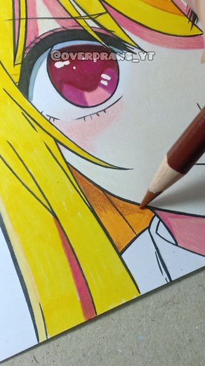 Drawing Ruby Hoshino! #animedrawing #drawing #oshinoko #viral #idol #art #fyp