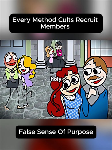 Every Method Cults Recruit Members #explained #tiktok #fypシ | every method cults use to recruit members