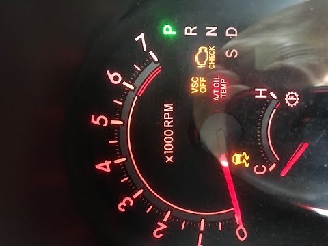 Toyota Tundra VSC, Check Engine, Traction Light - One Solution