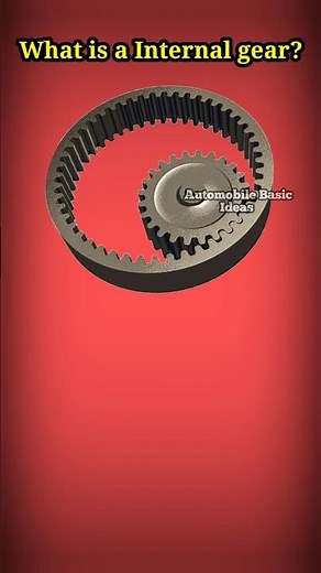What is a internal gear?