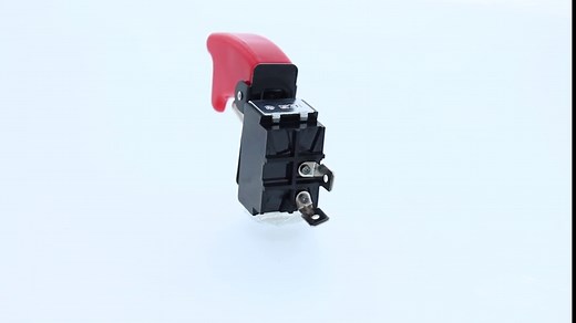 Pilot Automotive PL-SW26 Performance Toggle Switch with Red Safety Cover, Red, Anodized Red, Anodized Blue, Carbon Fiber Look