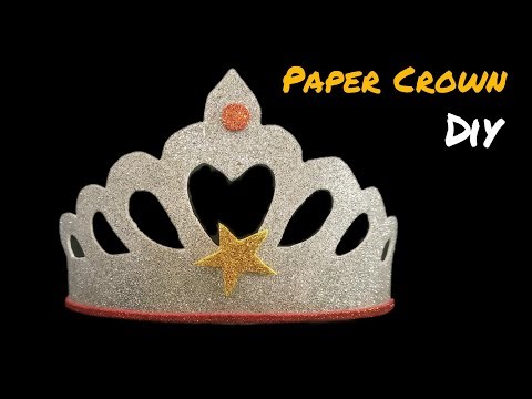 Easy Paper Crown Making Tutorial DIY | Adjustable Crown 👑 | Crown for Princess 👸 and King 🤴