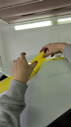 ASMR masking! One of my favourite parts of the job! #asmrtapping #asmr #automobile #bodyshopsale