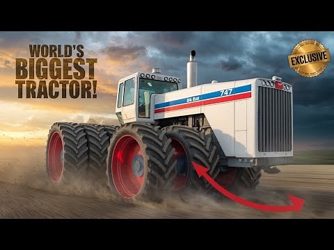 “Big Bud 747 – The World’s Largest Tractor in Action!”