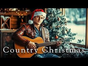 1-Hour American Country Christmas Playlist 🎄 Cozy Holiday Acoustic Guitar | Country Christmas Vibes