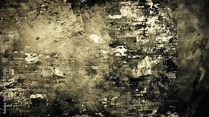 Exploring abstract textures and patterns in a dark, gritty visual landscape at dusk