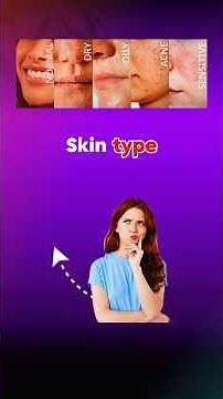 How to Identify Your Skin Type(Oily, Dry,Combination)|Beginner Guide #skinadvice #skintype #skincare