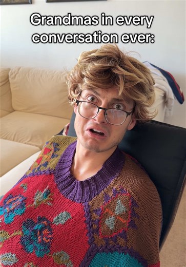 Hoping her script allows for one more month #grandma #skit | grandma