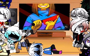 Sans react to Undertale·Copycat（Frisk）
