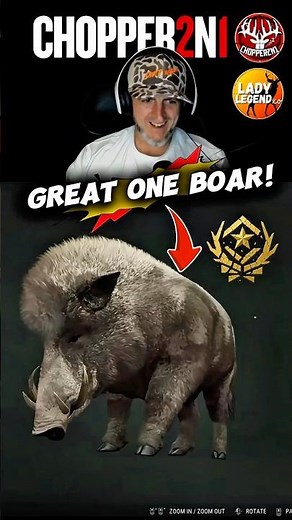 HOGZILLA Takes A DIRT NAP!!! GREAT ONE BOAR #1 SCOTLAND INSANITY ‪@LadyLegendXO‬ #cotw #thehunter