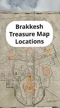 Brakkesh ALL Treasure Map Locations #deltaforce #deltaforcegame #gaming #fyp #deltaforcecreator