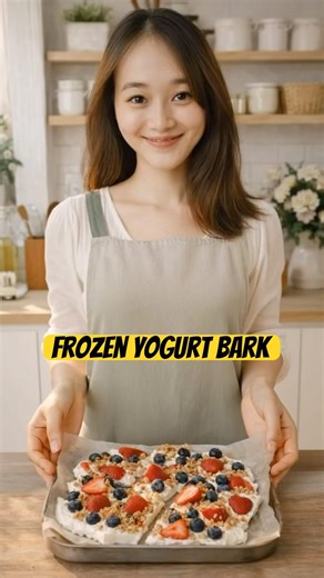 How to make Frozen Yogurt Bark | Easy & Healthy Snack Recipe