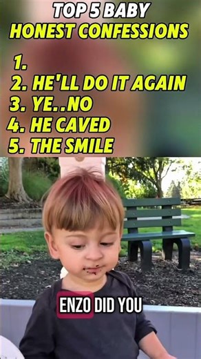 Top 5 Baby honest confessions 😂 | #short #shorts #shortvideo #fyp #fypシ #tiktok #tiktokvideo #usa