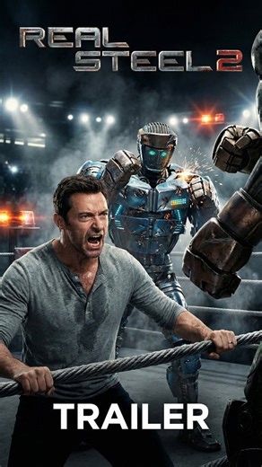 Fandom Topics on Instagram: "#realsteel #realsteel2 #hughjackman Watch this: “REAL STEEL 2 – Concept Trailer” The fight for the future of the ring isn’t over—it’s only just begun. In this electrifying fan-made concept trailer, Real Steel 2 imagines the return of Hugh Jackman as Charlie Kenton and Dakota Goyo as Max. Years after Atom shocked the world in the underground boxing circuits, father and son are pulled back into the fight when a new generation of AI-driven machines threatens to erase th