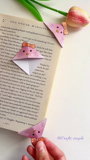 DIY Cute Hello Kitty Bookmark Tutorial