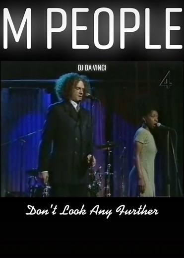 M People - Dont Look Any Further Live Performance from 1994