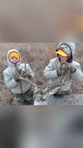 The boys braved the weather and we finally got it done! #hunting #buckstormsd #muledeer #deerseason