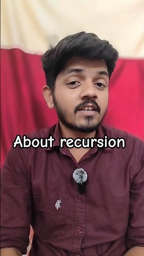 about recursion #recursion #learnpython #learncoding #python #dsa #interviewprocess