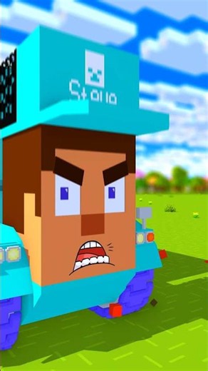 Alex-Tank vs Steve-Rocket-Launcher - Minecraft Animation #minecraft #steve #alex