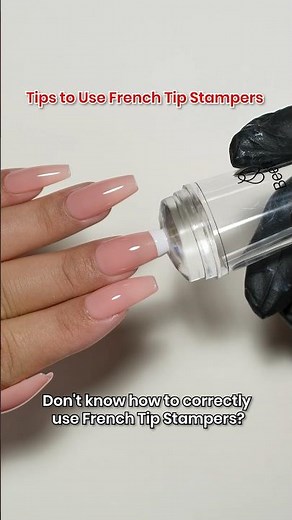 Tips to Use French Tip Stampers