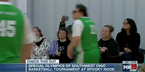 Special Olympics of Southwest Ohio have basketball tournament at Spooky Nook