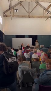 Pro -“Israeli” disrupted a lecture by a historian and activist on Palestinian liberation, attempting to wave the “Israeli” flag in front of pro-Palestinians | Roya News English