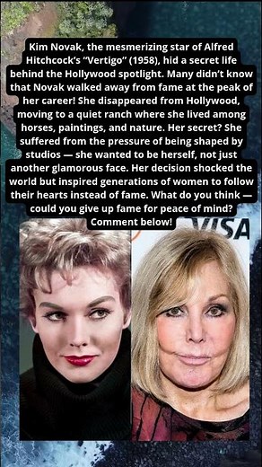 😱 THE SECRET LIFE OF KIM NOVAK 💋🎥