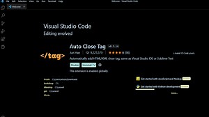แนะนำ Auto Close Tag ใน VSCode
