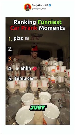 Ranking Funniest Car Prank Moments 💀 #trending #usa #prank