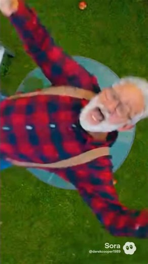 Man falls off ladder!!!