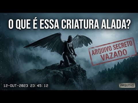 VISITANTE DE VAN METER existe mesmo Criatura alada de 3 metros e balas inúteis em 1903