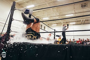 2.1K views · 18 reactions | Is this the most explosive cannonball you've ever seen!? Ace Romero & AR FOX are CRAZY! | Limitless Wrestling | Facebook