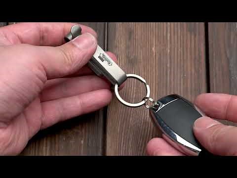 KeyUnity KM00 Titanium Belt Loop Keychain Clip
