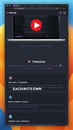 Maestro: Orchestrating AI Coding Agents at Scale