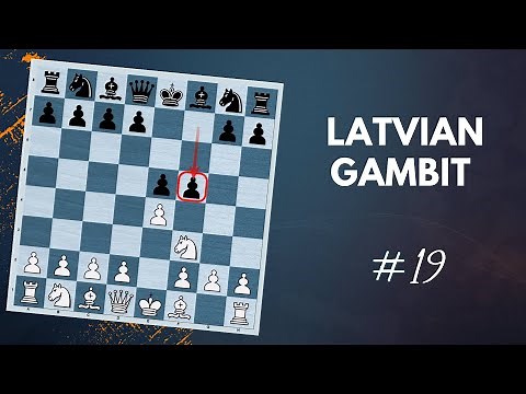 Daily lesson with a Grandmaster - #19 - Latvian Gambit - The refutation