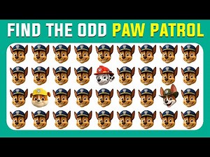 Find the ODD One Out? -PAW PATROL Edition | Quacky Quiz