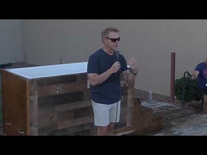 Outdoor Baptism Service