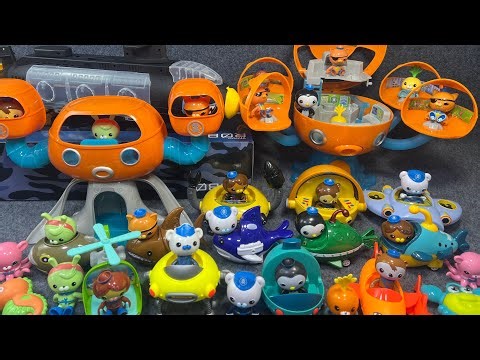 10 Minutes Satisfying with Unboxing Octonauts Toys，Octopus Castle Collection ASMR | Review Toys
