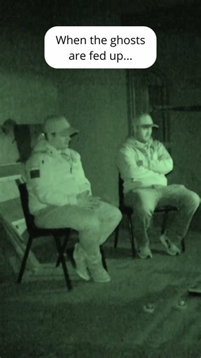 This ghost is fed up with ghost hunters