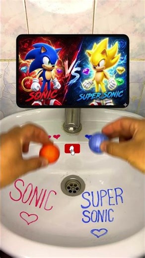 Sonic vs Super Sonic Speed vs Ultimate Power!#sonic #viral #gaming g