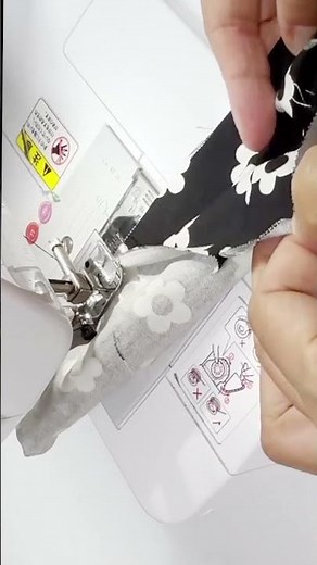 【簡単なシュシュの作り方】超簡単｜初心者さん向け｜はぎれ活用｜裁縫｜家庭用ミシン#50代主婦 #shorts