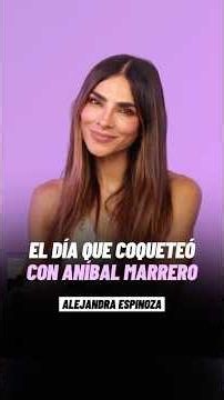 Mira el episodio completo aquí ☝️▶️ El día que Alejandra Espinoza coqueteó con Anibal Marrero