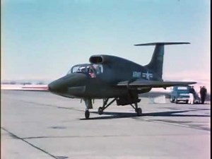 Rare RYAN XV-5A Vertifan VTOL - Flight Scenes