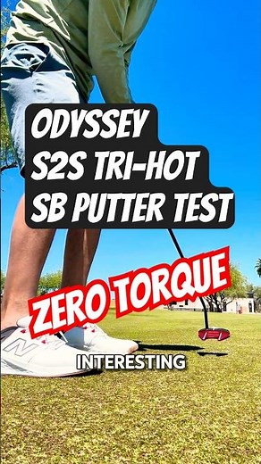 Odyssey S2S Tri-Hot SB Putter Test: Single Bend Zero Torque Explained