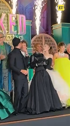 The ‘Wicked: For Good’ cast brings the fireworks to the NYC premiere. 📸🎆 | Entertainment Tonight