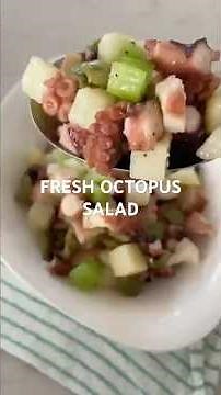 Octopus Salad That Tastes Like Summer 🐙✨