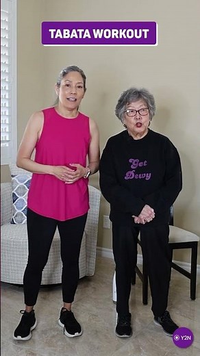 Tabata Workout to Burn Calories & Boost Heart Health | Progressive Format (Seniors & 50+)