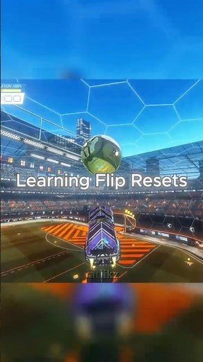 Day 6 Of Learning Flip Resets #rocketleague #tips #shorts