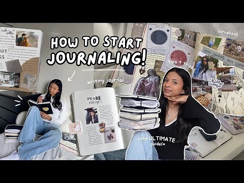 how to *actually* start journaling in 2025! 🖇️📓☆ the ULTIMATE guide to journaling + scrapbooking